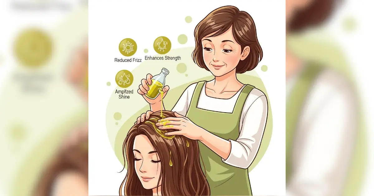 manfaat minyak zaitun untuk rambut